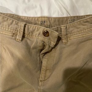 Vintage brown gap pants cut into shorts
